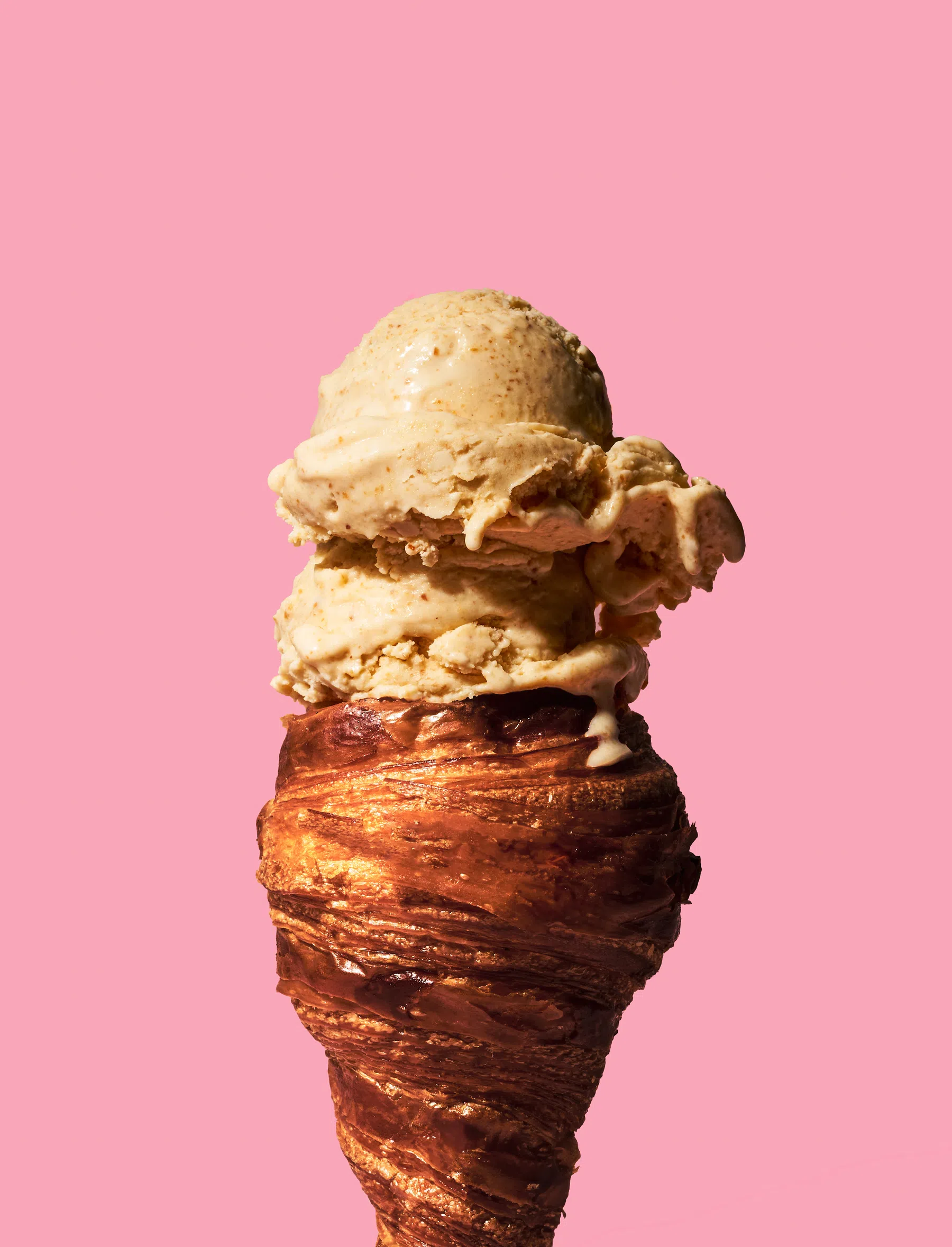 Recept croissantijs uit het boek IJs & meer